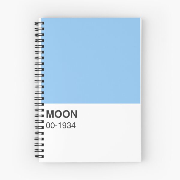 Item preview, Moon Blue Song Colour Swatch - Full Width designed and sold by The Colourful Game.