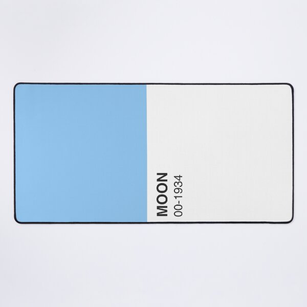 Item preview, Moon Blue Song Colour Swatch - Full Width designed and sold by The Colourful Game.