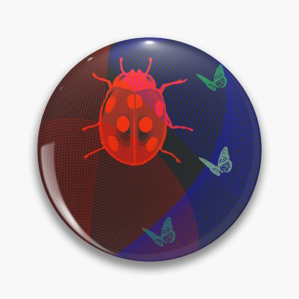 Item preview, Fantasy of a ladybug on the net designed and sold by manoloshoping.