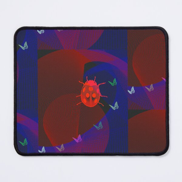 Item preview, Fantasy of a ladybug on the net designed and sold by manoloshoping.
