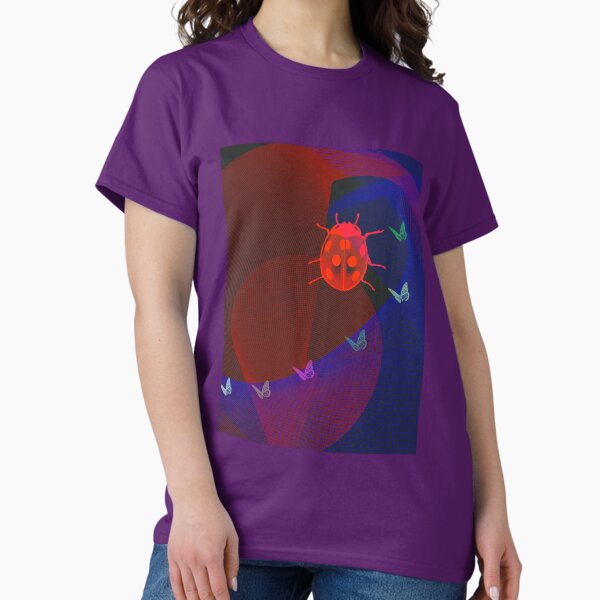 Item preview, Fantasy of a ladybug on the net designed and sold by manoloshoping.