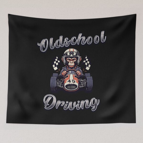 Item preview, Oldschool Driving F1 designed and sold by AwesomeBeyondLimits.