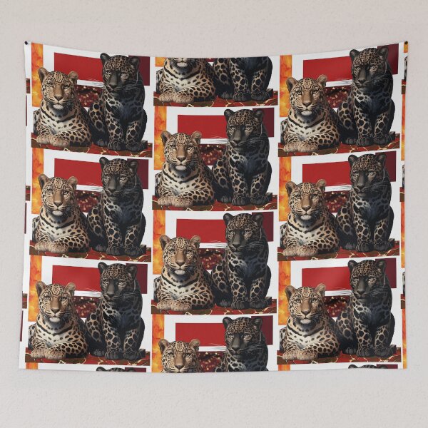 Item preview, Wild spirit of the jaguar. Wild felines. designed and sold by Brushlight Studio.