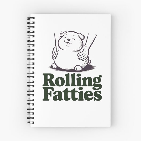 Item preview, Fat Dog Fat Dog Rolling Fatties designed and sold by MooonTees.