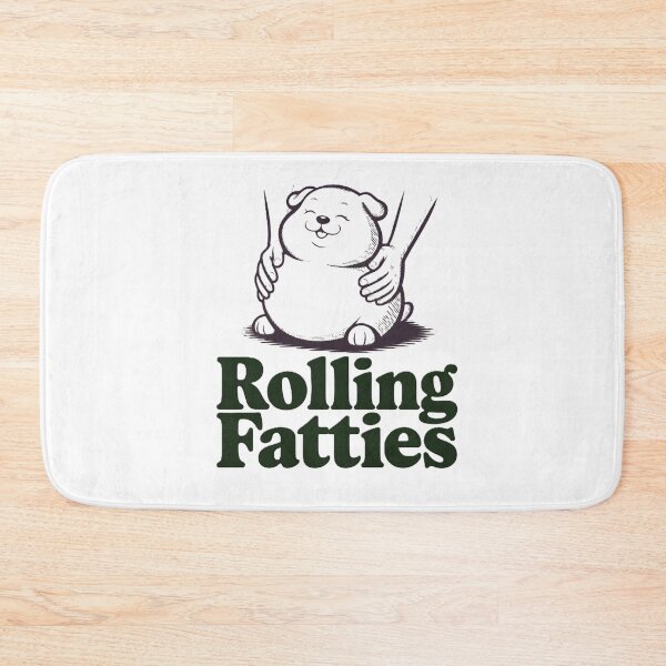 Item preview, Fat Dog Fat Dog Rolling Fatties designed and sold by MooonTees.