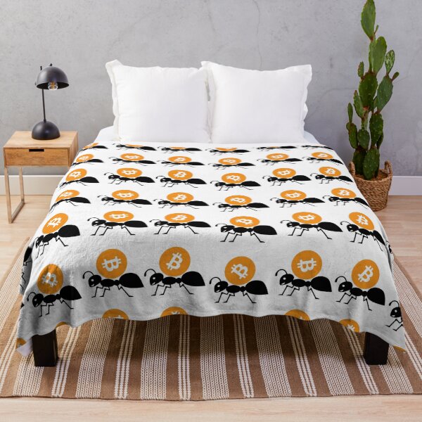 Item preview, Stacking Bitcoin Ants Line designed and sold by sheprint.