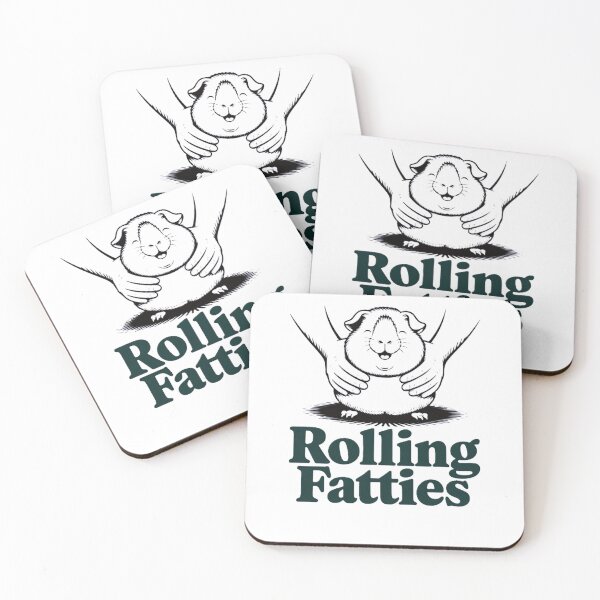 Aperçu de l'œuvre Cochons d'Inde Rolling Fatties créée et vendue par MooonTees.