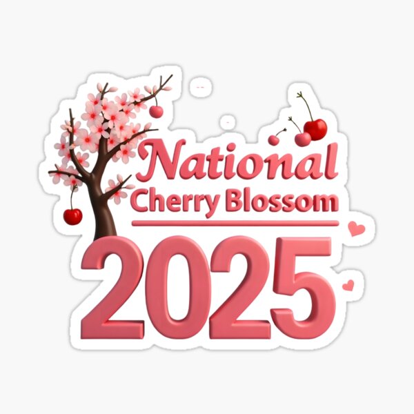 Artikel-Vorschau von T-Shirt zum Nationalen Kirschblütenfest 2025 – Sakura Spring Bloom Tee – Washington DC Kirschblüten Geschenk, designt und verkauft von HM-Creations.
