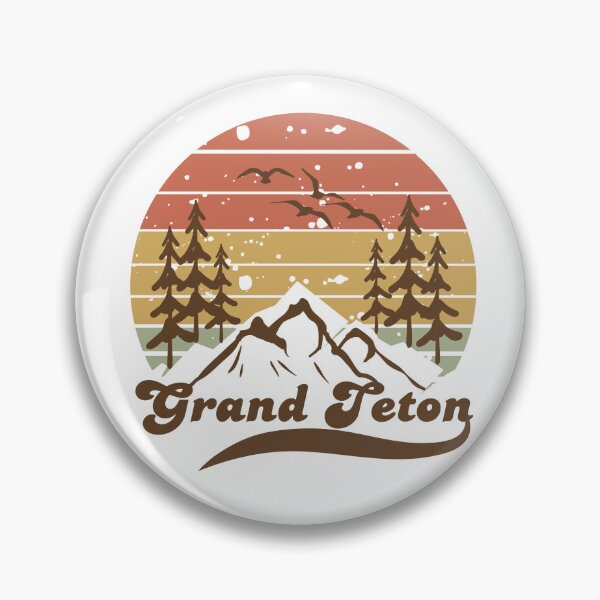 Artikelvorschau, Grand-Teton-Nationalpark - Klassisches T-Shirt Sticker entworfen und verkauft von ThinkNature!.
