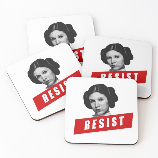 Item preview, RESISTE como la Princesa Leia designed and sold by starkle.