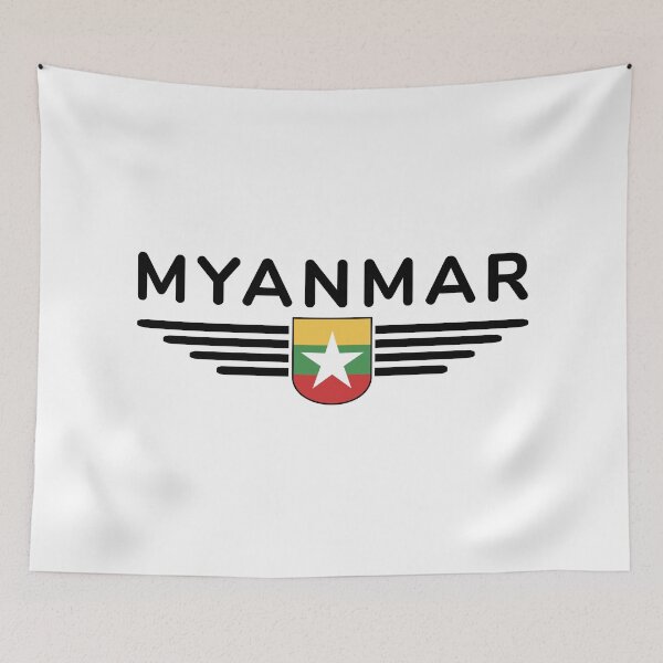 Item preview, Myanmar T-Shirt – A touch of tradition designed and sold by ElvisU.