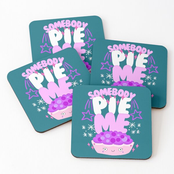Item preview, Cute Cherry Pie Food Quote designed and sold by Renata Illustrata.