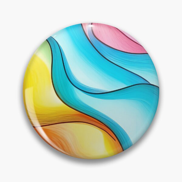 Item preview, Abstract Colour Burst Sphere Vivid 3D Flow designed and sold by ArtComixHaven.