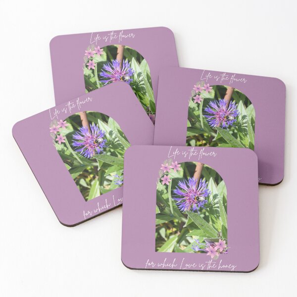 Item preview, Life Is The Flower, Love Is The Honey designed and sold by StormCloudPhotography.