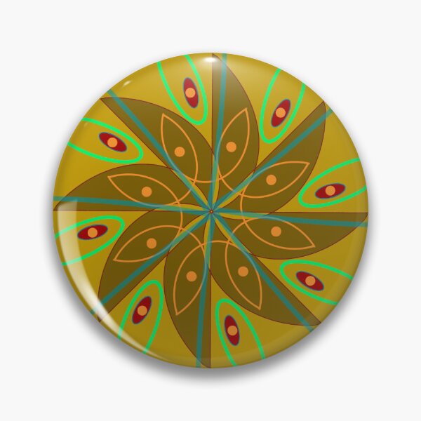 Item preview, Fantasy of a mill mandala designed and sold by manoloshoping.