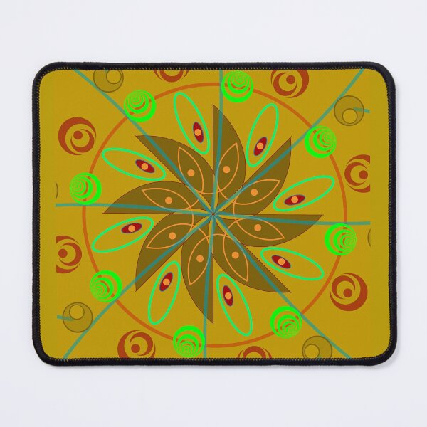 Item preview, Fantasy of a mill mandala designed and sold by manoloshoping.