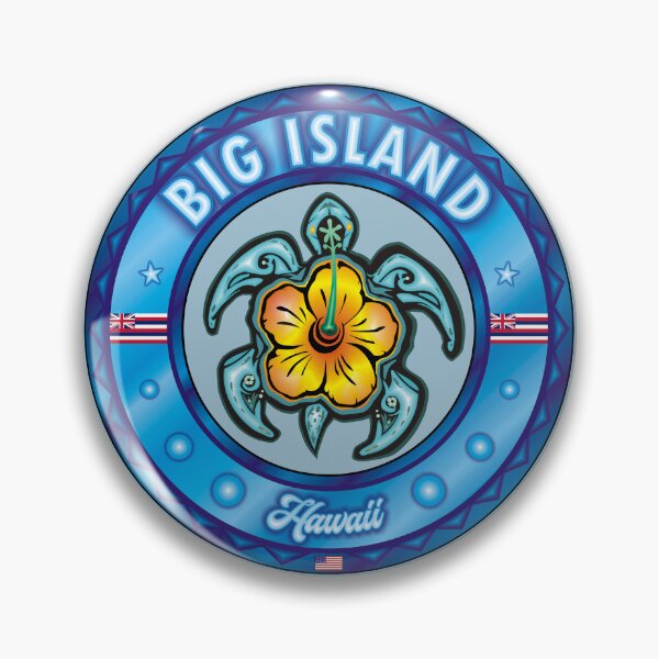 Item preview, Big Island Hawaii sea turtle hibiscus designed and sold by studioss76.
