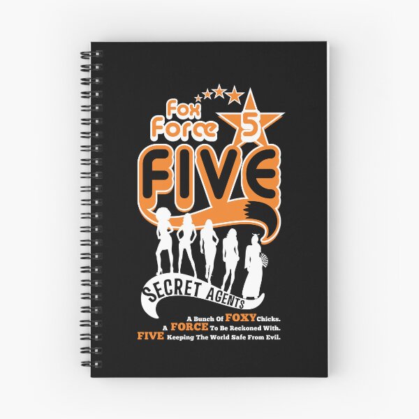Item preview, Fox Force Five Secret Agents designed and sold by Candywrap Studio.