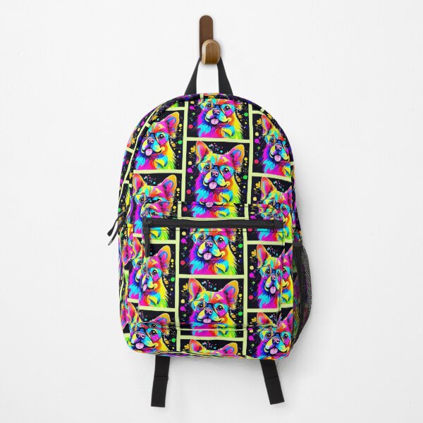 Item preview, Vivid Canine Vibes Design designed and sold by Health And Fitness Posts e-Store.