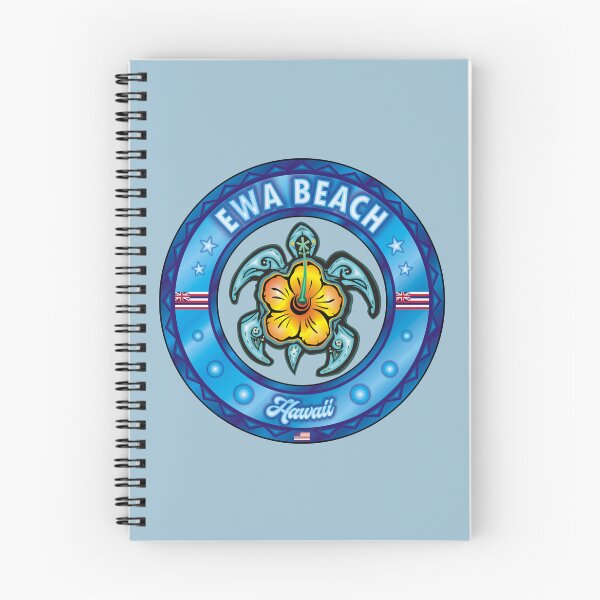 Item preview, Ewa Beach Hawaii sea turtle hibiscus designed and sold by studioss76.
