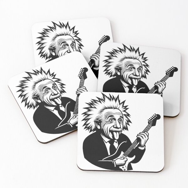 Item preview, Einstein Rocks – The Ultimate Guitar Genius  designed and sold by ShineEyePirate.