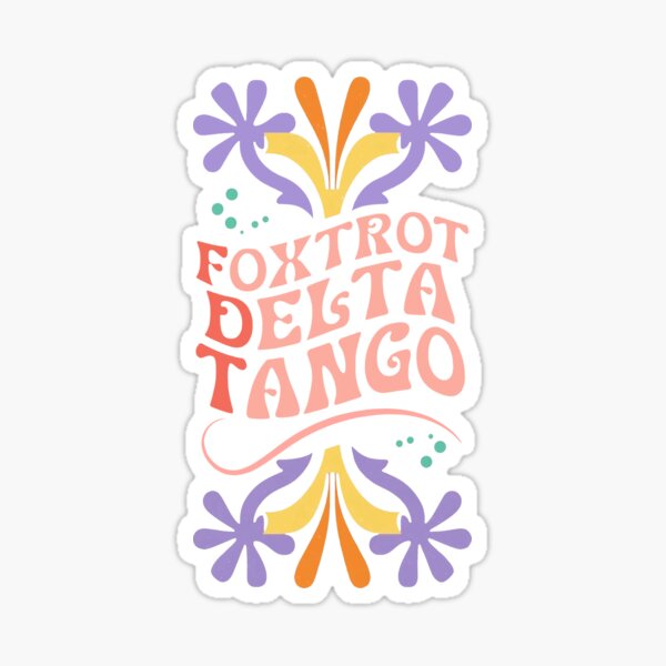 Artikel-Vorschau von Foxtrott Delta Tango - Floral Subtil FDT, designt und verkauft von BeeFlow.