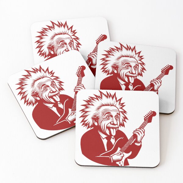 Item preview, Albert Einstein Rocks – The Ultimate Guitar Genius  designed and sold by ShineEyePirate.
