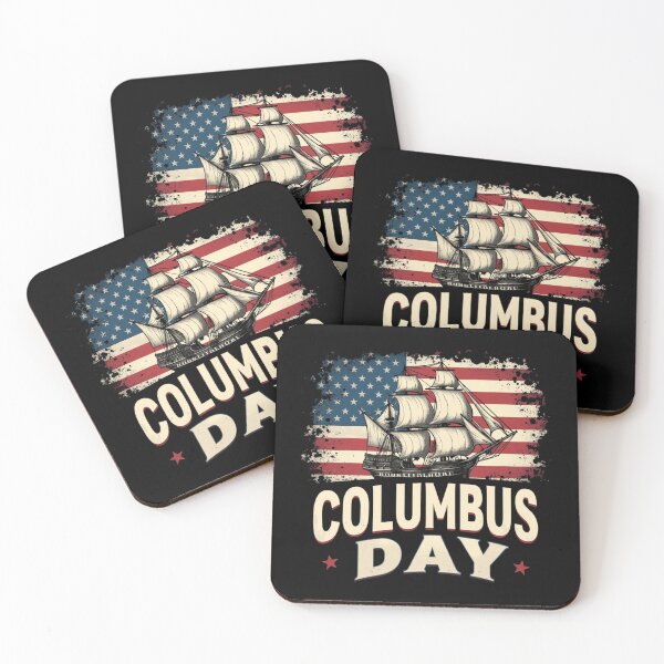 Item preview, Happy Columbus Day Of Exploration And Reflection designed and sold by Blok45.