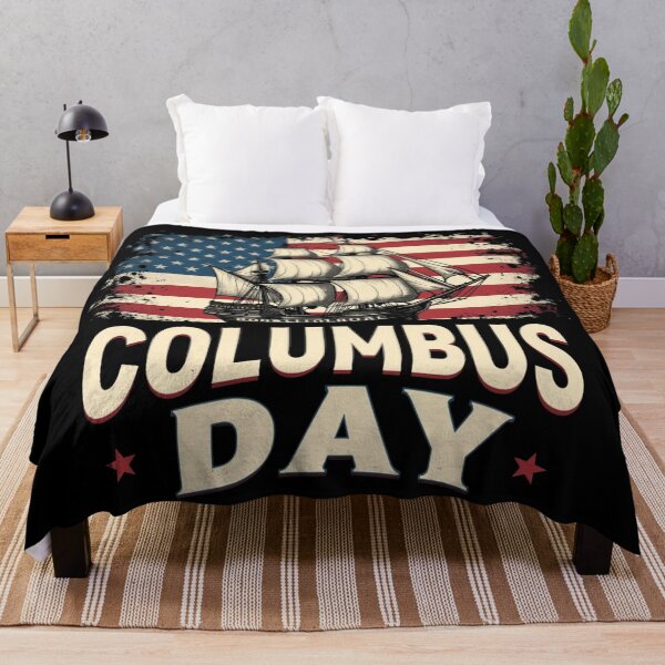 Item preview, Happy Columbus Day Of Exploration And Reflection designed and sold by Blok45.