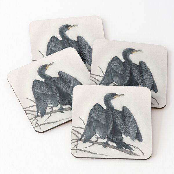 Item preview, Double-Crested Cormorant designed and sold by Art by Nancy Dennehy.