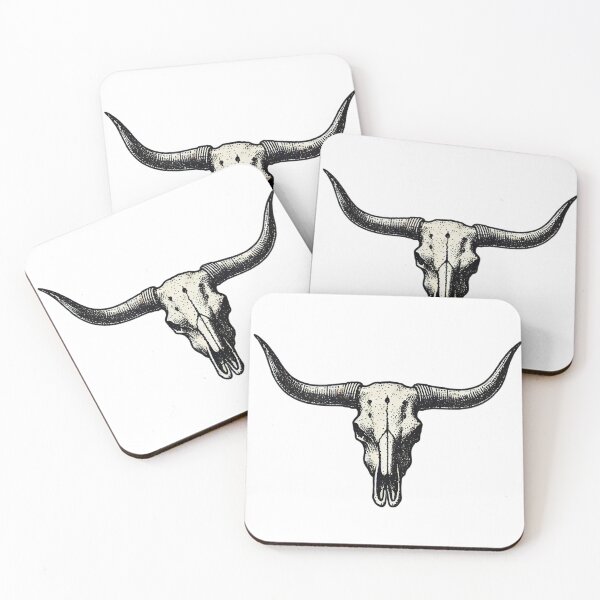Item preview, Vintage Bull Skull | Western Cowboy Ranch Design designed and sold by Flying Penguins.