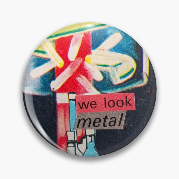 Item preview, We Look Metal designed and sold by ScottBakerPoet.