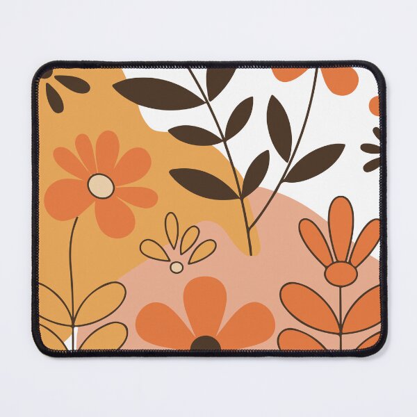 Item preview, Orange Crush Florals designed and sold by Space Hyenas.