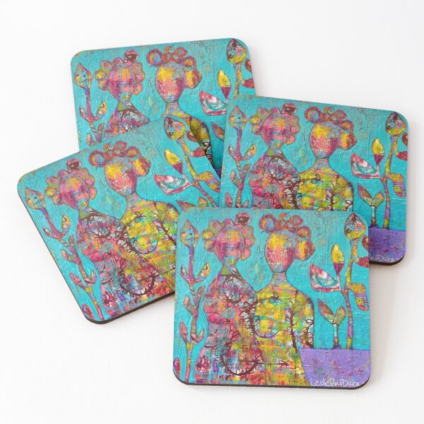 Item preview, Dancing in Turquoise designed and sold by Leslie Pino Durant.