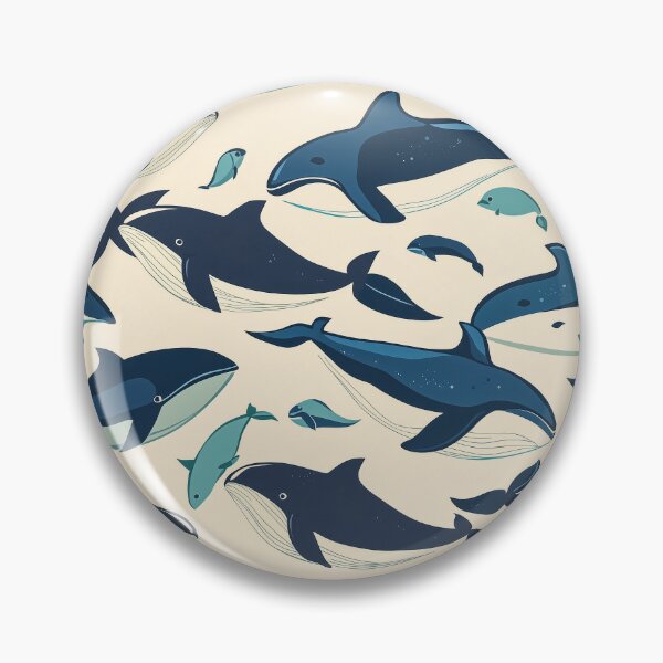 Item preview, Hundreds of adorable small whales forming a seamless retro texture for packaging designed and sold by Paolo Modena Photography    -   Fine Italian Art.