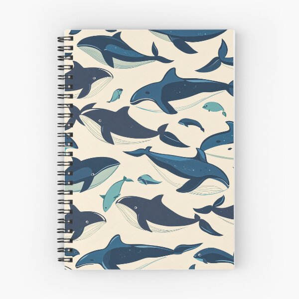 Item preview, Hundreds of adorable small whales forming a seamless retro texture for packaging designed and sold by Paolo Modena Photography    -   Fine Italian Art.