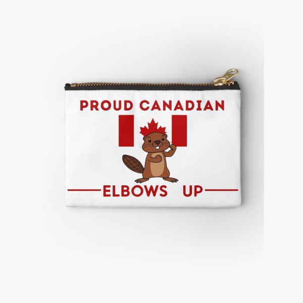 Artikelvorschau, Fighting Beaver für Kanada mit erhobenen Ellbogen entworfen und verkauft von CanadianLass.