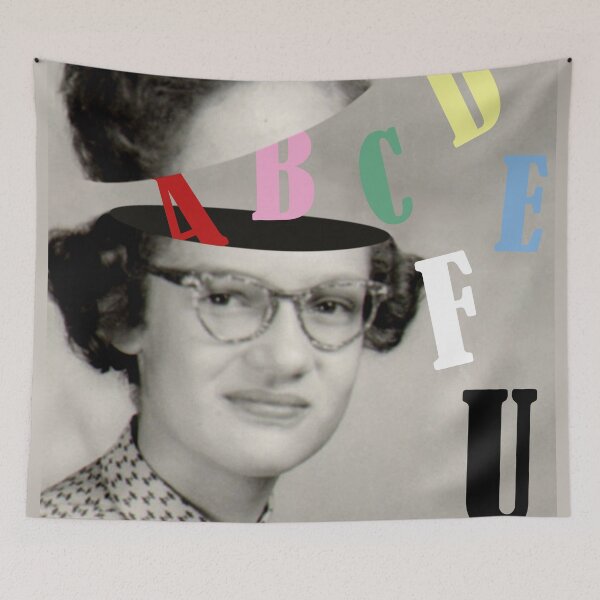 Item preview, A b c d e F U (Yearbook photo) designed and sold by MsGonzalez.