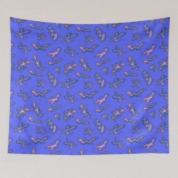 Item preview, Blue Water Splash Pattern designed and sold by Dorinam.