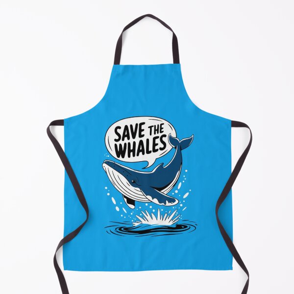 Item preview, Save the Whales – Let’s protect the ocean giants! designed and sold by FrenchTouch77.