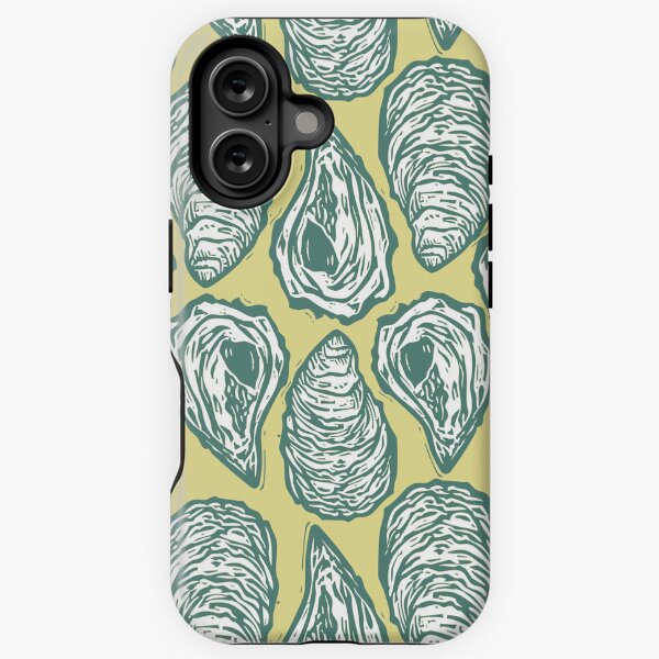 Vista previa del artículo con la obra «Conchas de ostras con estética náutica y marinera para la temporada de playa de verano», diseñado y vendido por Ink + Finch.