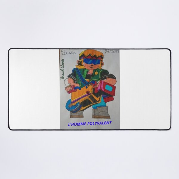 Item preview, Buster from Brawl Stars from THE ALL-ROUND MAN 2023 designed and sold by HOMMEPOLYVALENT.