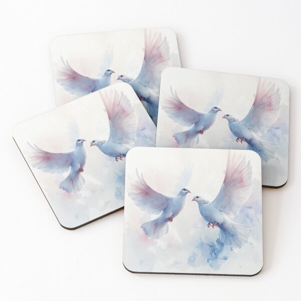 Item preview, Love doves designed and sold by FifteenEleven.