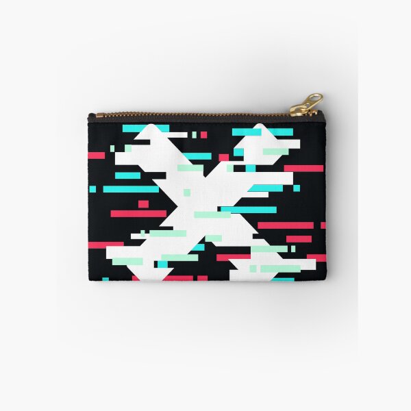 Item preview, Glitchy Cyberpunk X Symbol. Digital Distorted Tech Design with Neon Aesthetics designed and sold by Andrey Prokopenko.