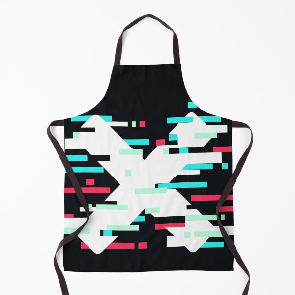 Item preview, Glitchy Cyberpunk X Symbol. Digital Distorted Tech Design with Neon Aesthetics designed and sold by Andrey Prokopenko.