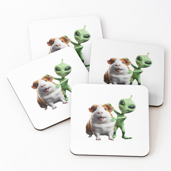 Item preview, Guinea pigs and alien friends designed and sold by ankerettich.