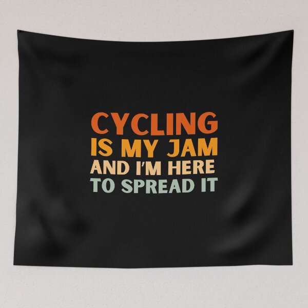 Item preview, Cycling Is My Jam Funny Cyclist designed and sold by StrideSuccess.
