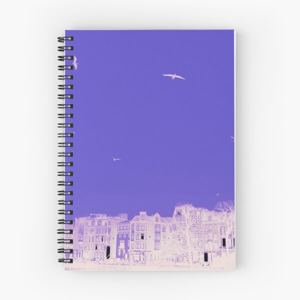 Item preview, Birds in the purple sky film photo designed and sold by hazyframe.