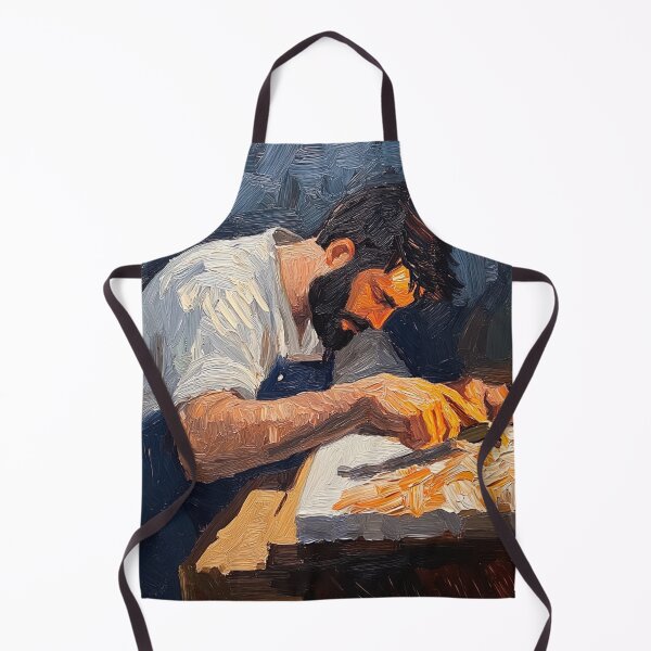 Item preview, Carpenter | Post-impressionist painting style designed and sold by ComicsFactory.