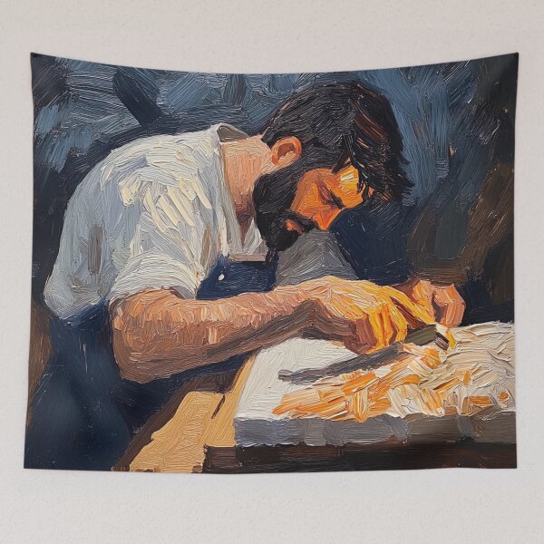 Aperçu de l'œuvre Charpentier | Style de peinture postimpressionniste créée et vendue par ComicsFactory.